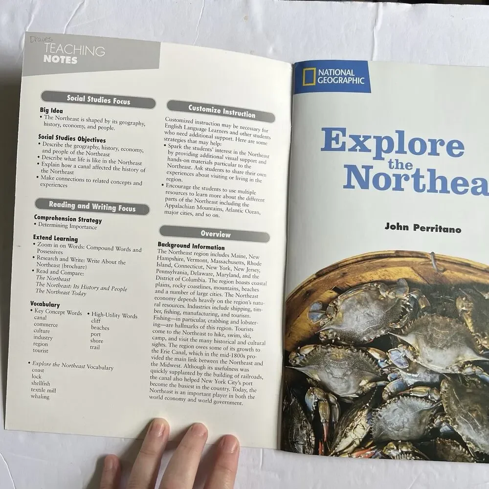 National Geographic Reading Expeditions Explore the Northeast Paperback Book
